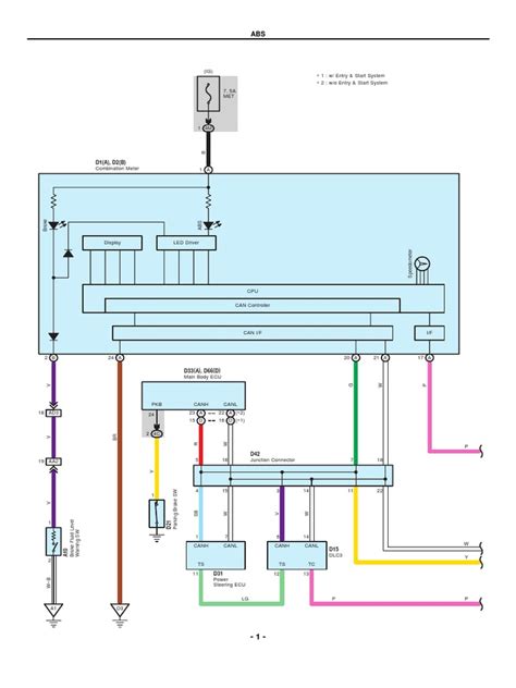 wiring diagram toyota yaris 2014 